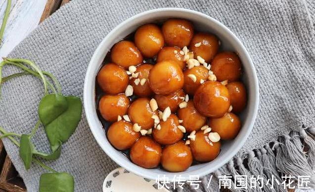 丸子|天凉了常做这道美食,软糯香甜,手脚冰凉的人要多吃,补气血