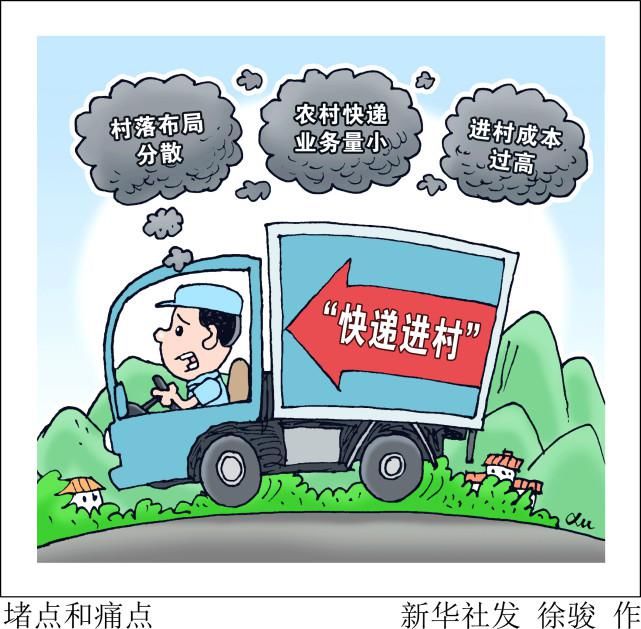 徐骏|（图表·漫画）［生活观察］堵点和痛点