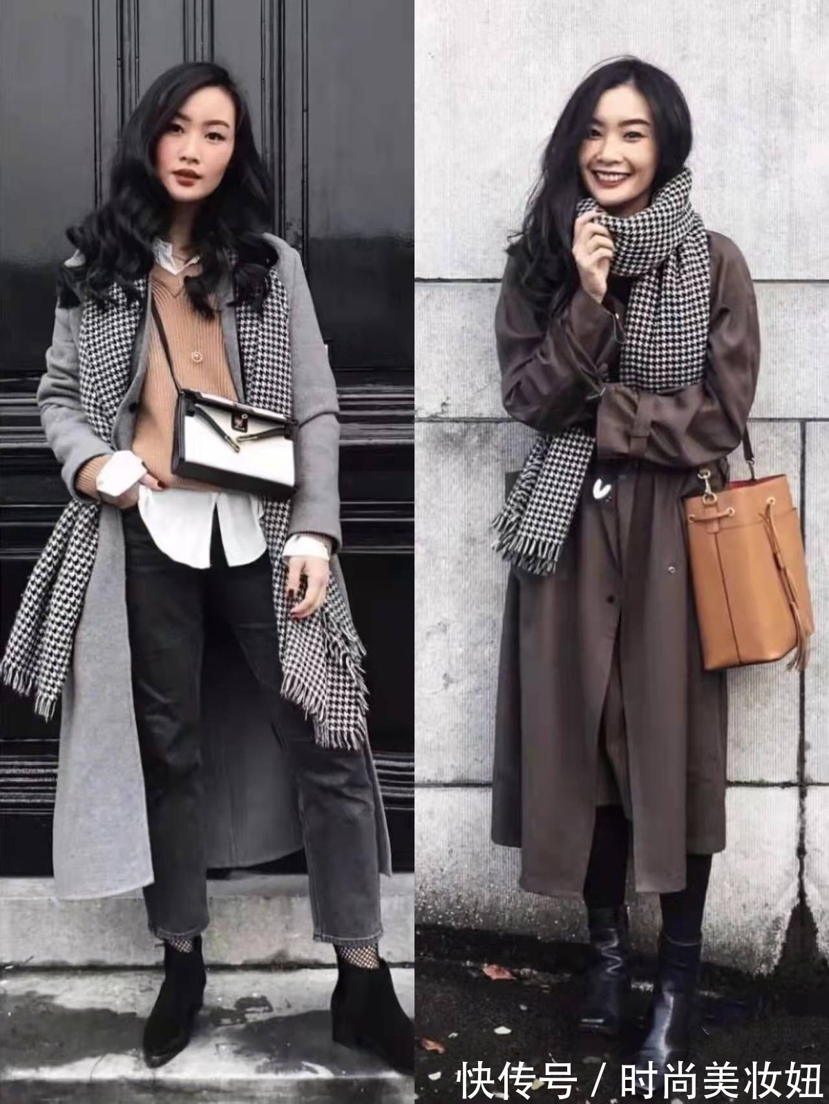 时尚博主 谁说小个子不能穿“长大衣”,看这位时尚博主的搭配,显高又高级