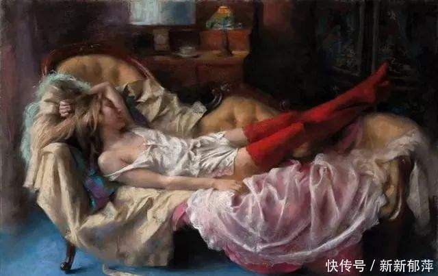 衬布#这位老画家笔下的人物身材,女人看了都羡慕!