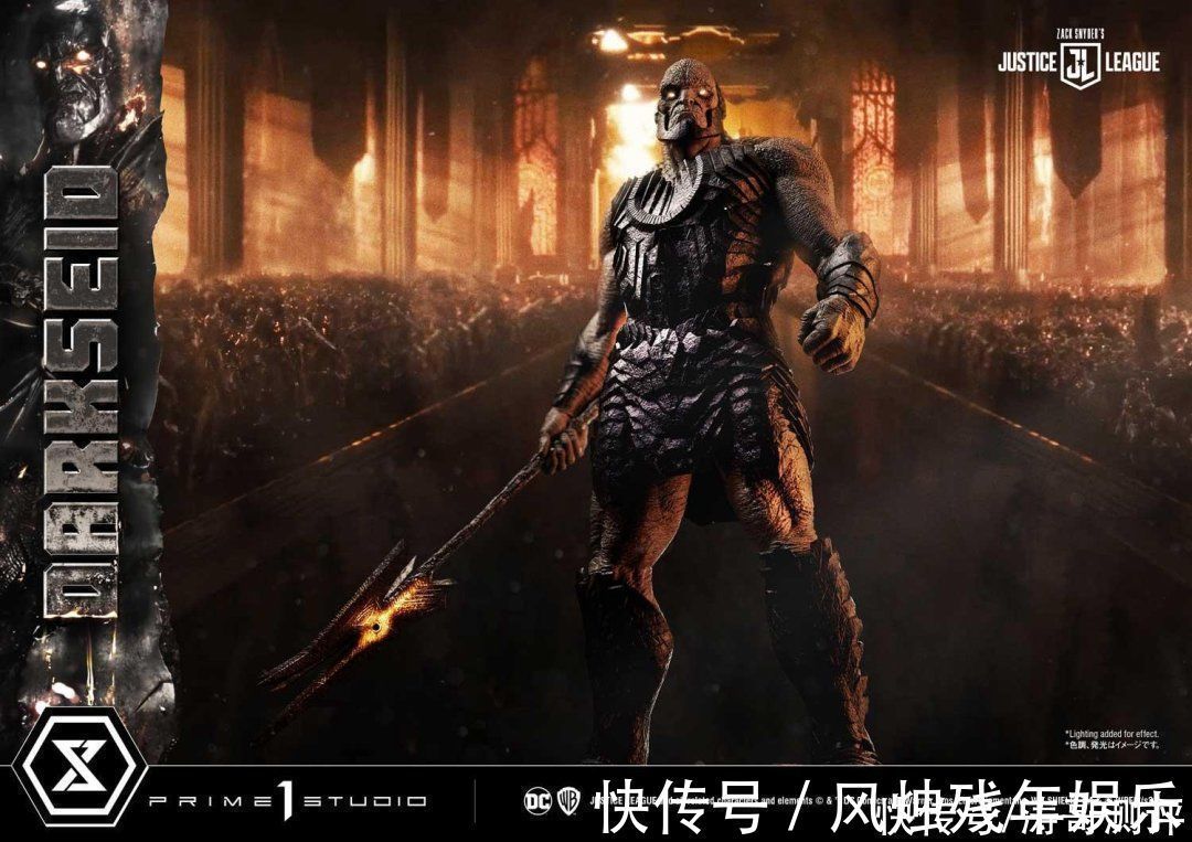 豪华版|双眼能发光,P1s这款扎导《正联》版达克赛德雕像简直帅爆!