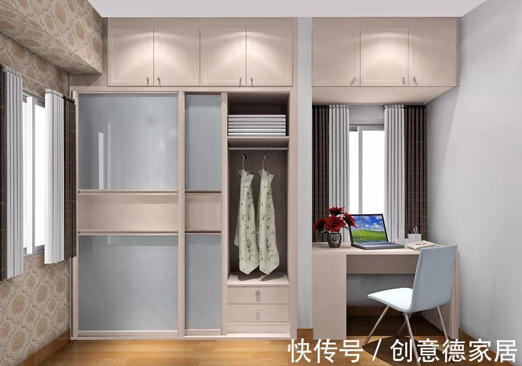 装修|卧室别再做定制衣柜了,砌个墙这样装修,能省好几千