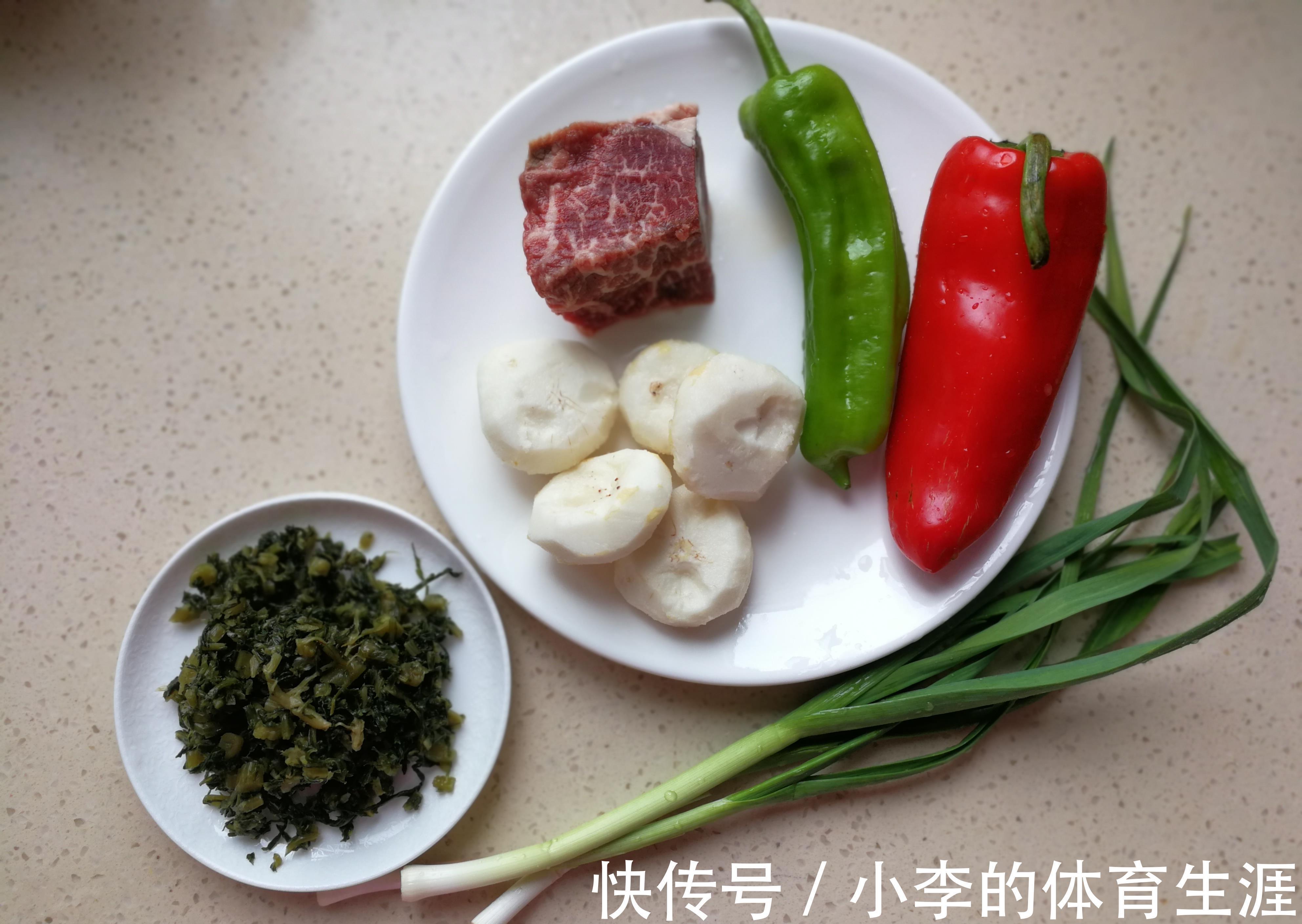 健康|牛肉烧马蹄，色泽光鲜，美味健康
