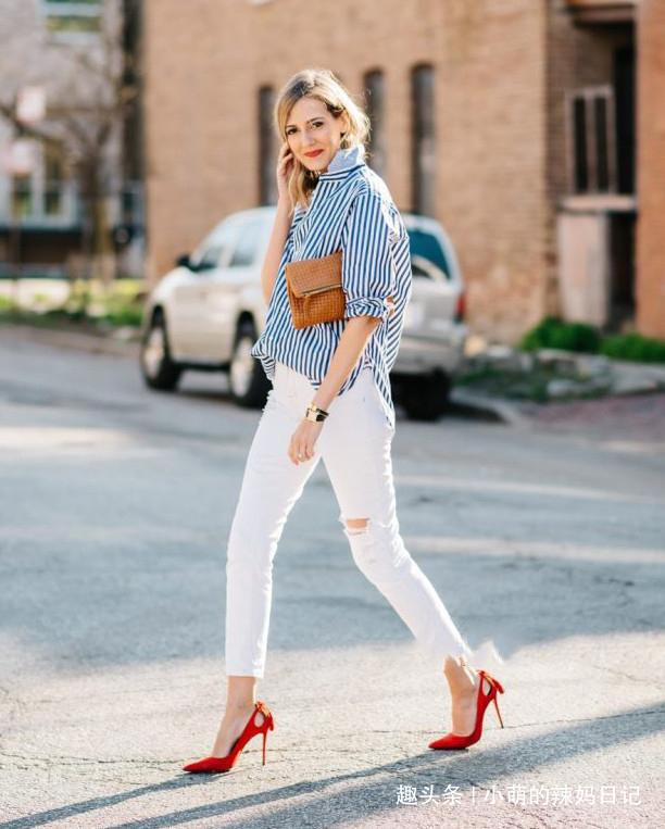 百搭 今年阔腿裤不吃香了，现在流行穿''卡布里裤''，时髦显瘦还很百搭