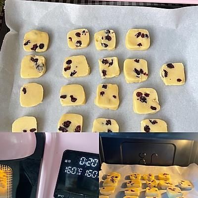 大人小孩都爱吃的??无需打发的蔓越莓饼干,学起来