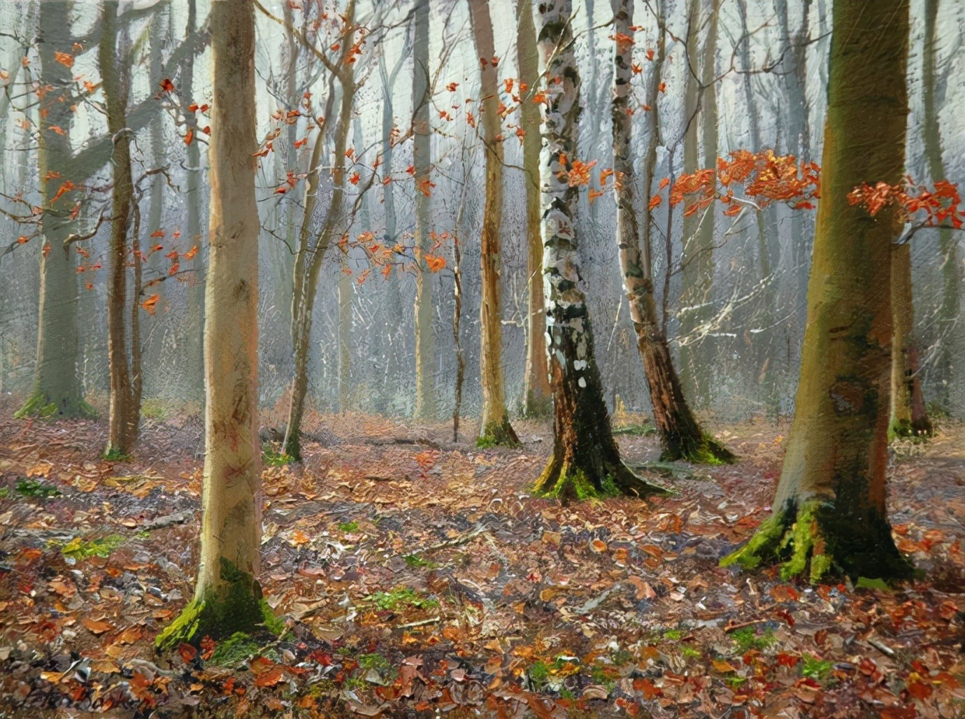 Peter#英国Peter Barker油画风景(二)