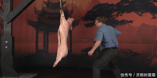 四棱锏&这把老外复原的中国古代四棱锏,威力骇人,测试起来简直太残暴