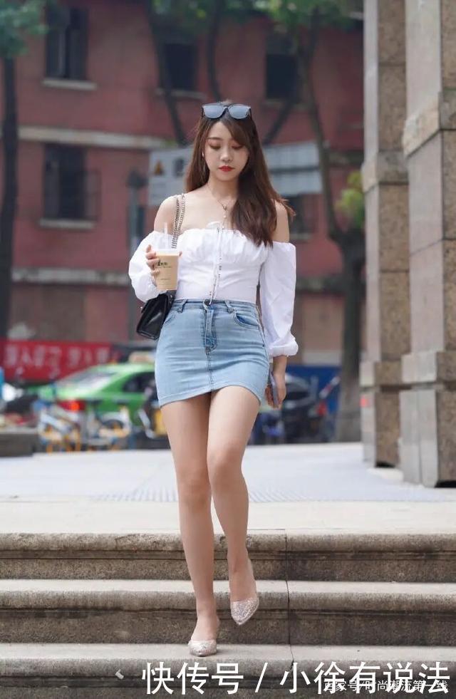 被“低估”的牛仔裙,却成了大胯的“克星”,怎么穿都很优雅!