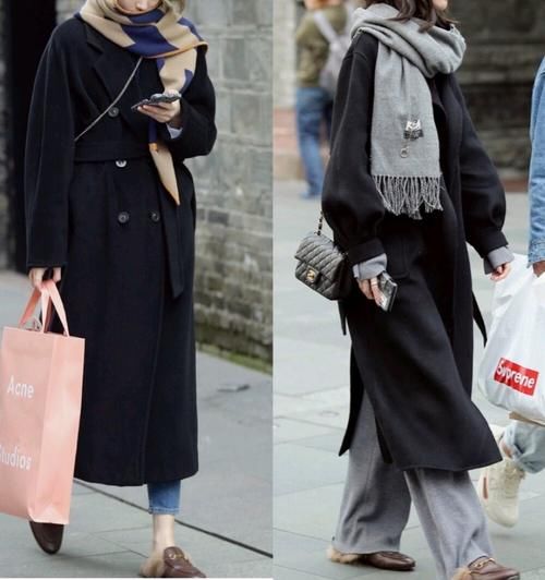 大衣穿搭太普通？请参考这16套搭配范本，无视年龄照搬就很美！