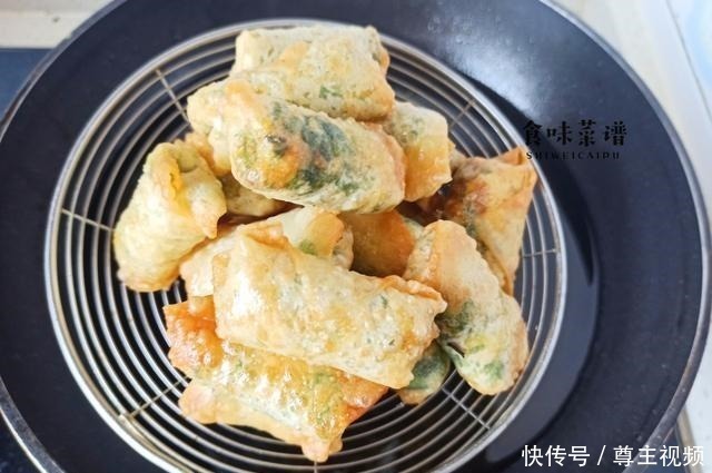 搅拌均匀|懒人春卷的做法，不和面，也不揉面，5分钟出锅，外酥里嫩又解馋