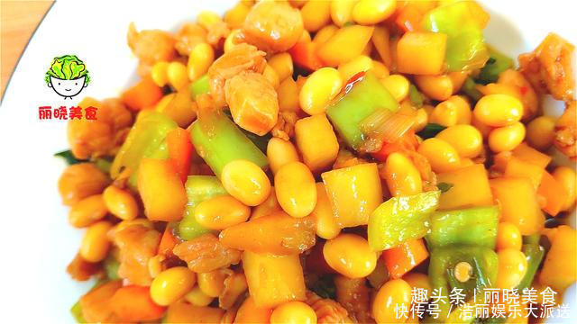 青椒|夏天要多吃黄豆,简单一做,赛过大鱼大肉,上桌后一大盘都不够吃