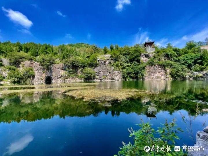 设若|初秋的济南南部山区，拍出了九寨沟的感觉，这是泰安后花园吗？