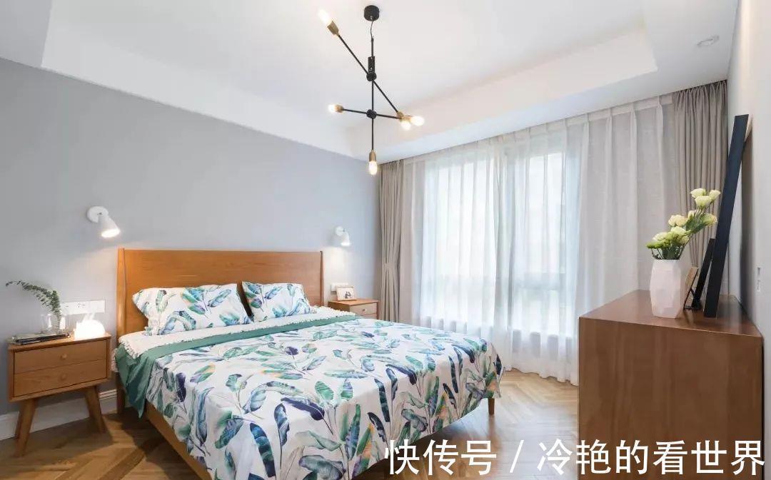 色调|89㎡北欧风小户型,低调灰+白色+原木色设计,打造温馨小家