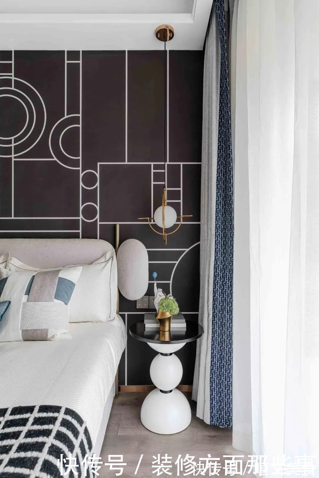 空间|140平全屋开放式布局中式三居室,唤醒了属于“家的开阔感”