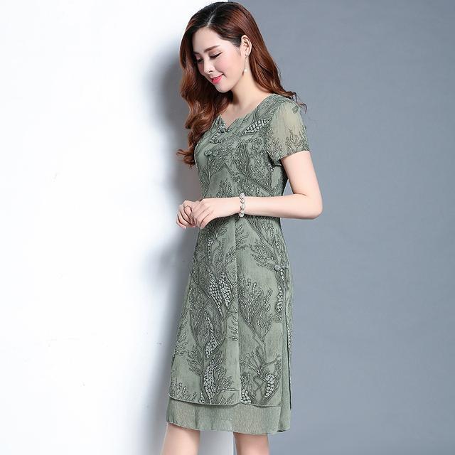 雪纺连衣裙 复古文艺范民族风美裙,关键的时候还能为你抵挡紫外线