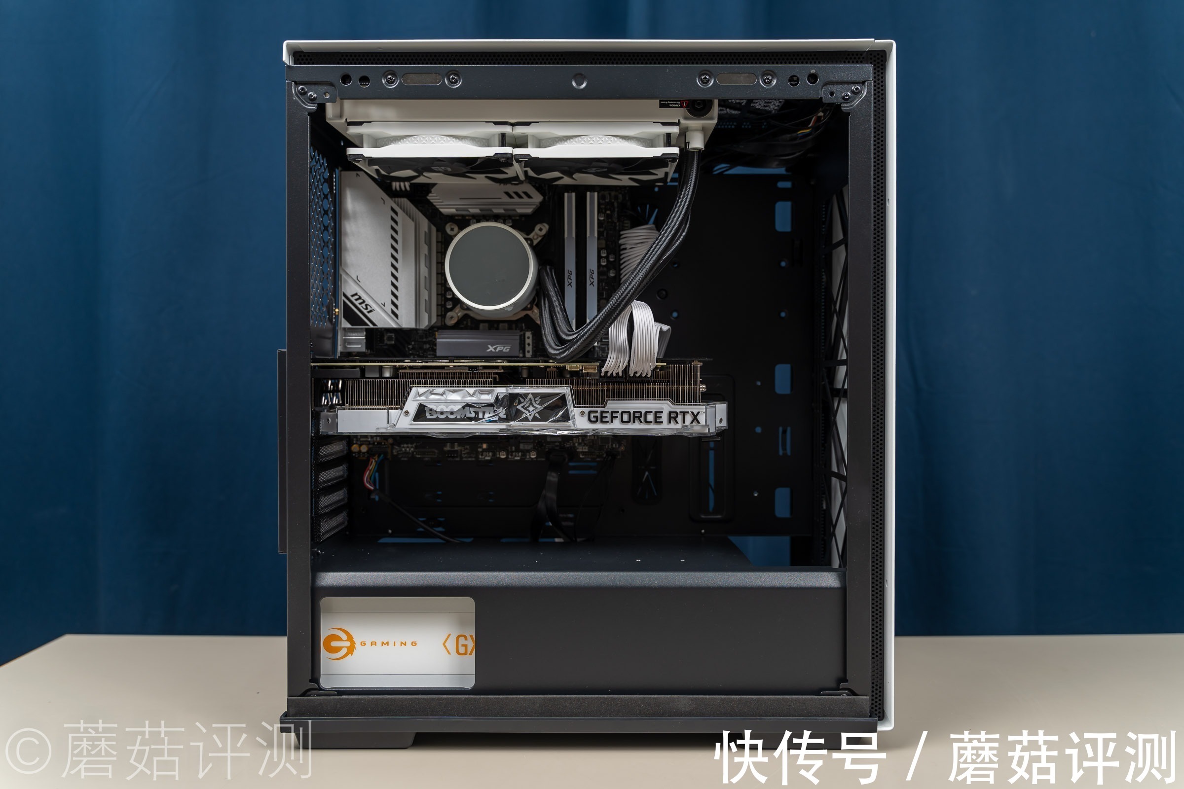 电源|黑白搭配，搭建白色主题机箱、记一次10850K+RTX3070Ti装机