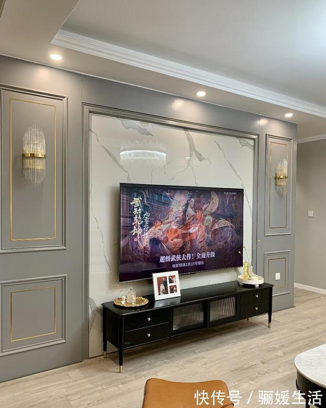 大理石|想要一个美观又大气的电视墙,但不懂如何设计!可以参考这六款