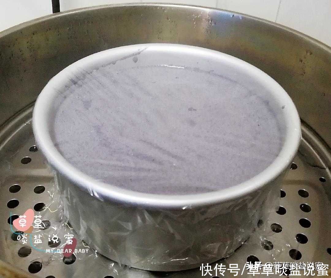 黑米|黑米糕真心不难做，只要有黑米和鸡蛋牛奶就能成