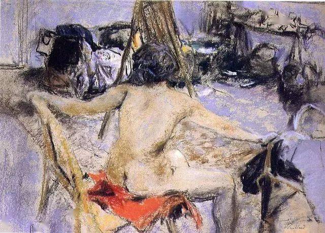 油画!法国纳比派代表画家-维亚?尔·爱德华油画