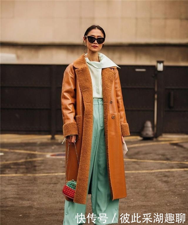大衣|冬天“大衣”别乱穿,有品位的女人喜欢搭阔腿裤,优雅知性有韵味