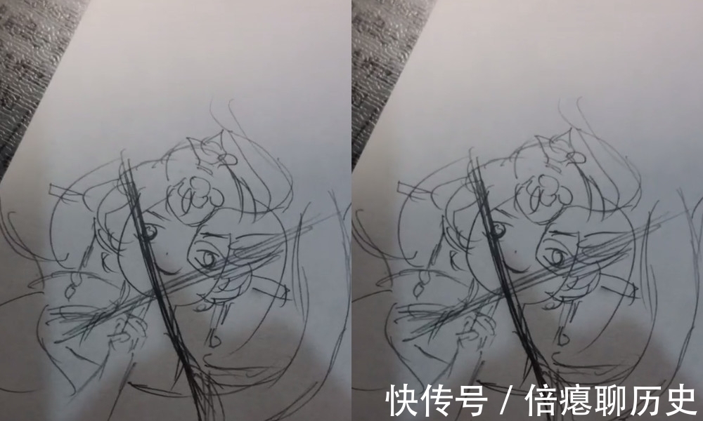 美少女战士&美术生画半面妆秀实力，本以为是画渣，看到成品后发现是神仙大佬