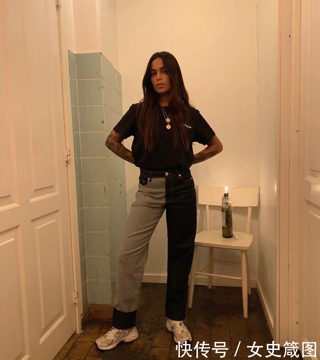 烂大街牛仔裤造型如何脱颖而出?超模到明星没有不爱上这种设计的