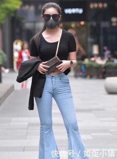 精致美观的紧身牛仔裤,时尚又百搭,视觉上尽显修长双腿