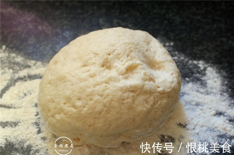 面包|发面饼新做法，低糖又简单，暄软蓬松有嚼劲，比面包还好吃