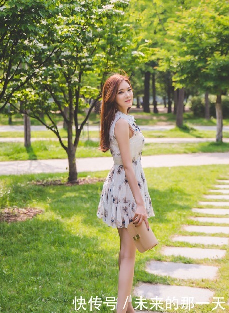 美女|阳光风景和美女,生活如此美好!