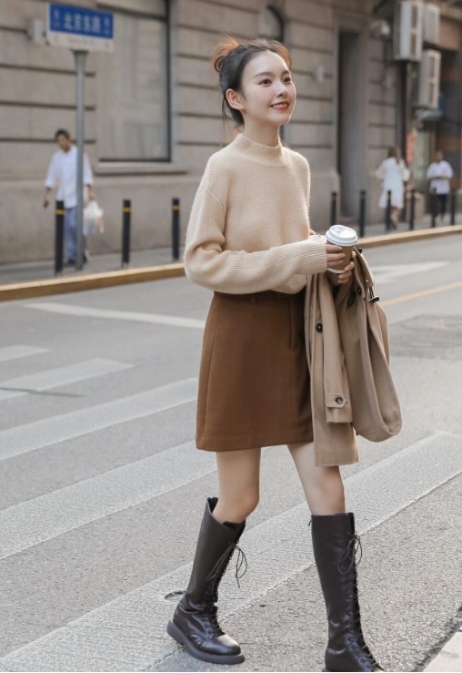 黑白色|降温后不要乱穿毛衣,学会这几款“一衣多穿”,回头率百分之两百