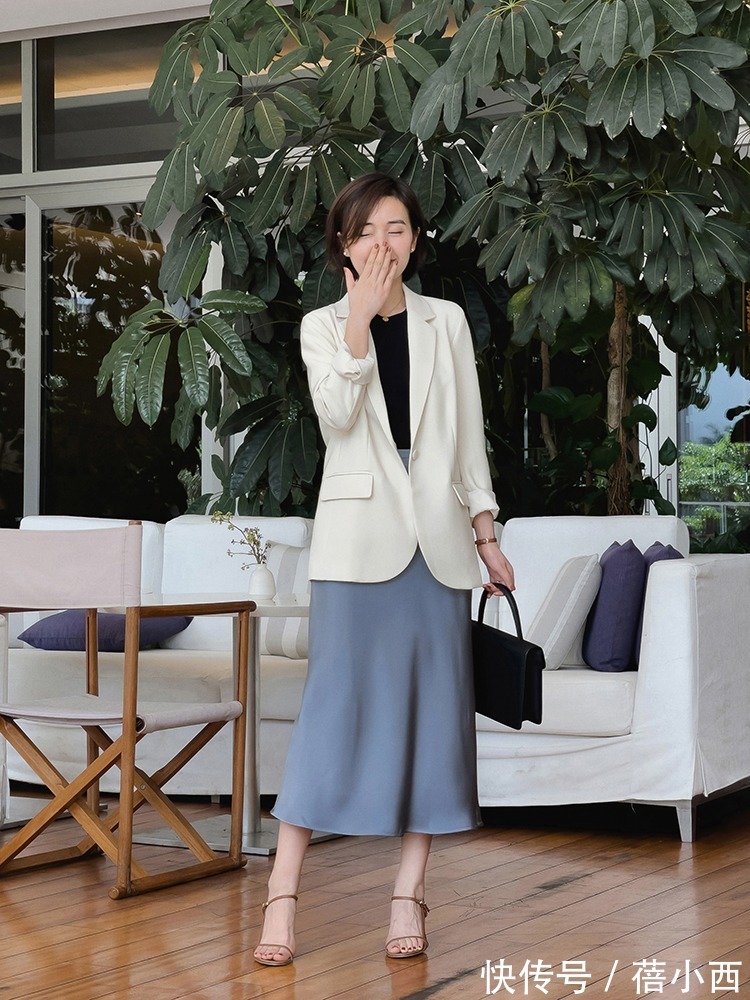高跟鞋|秋季建议中年女性多穿西装,搭配牛仔裤、阔腿裤,半身裙显高显瘦