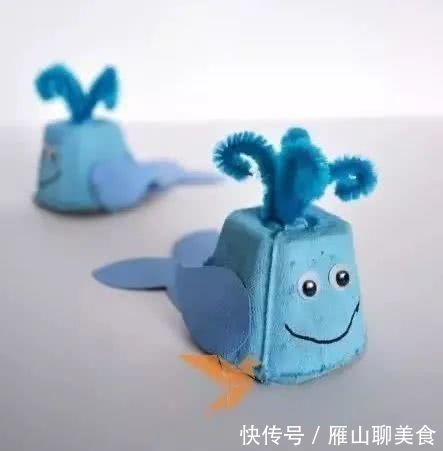 当妈妈“被迫”学会各种手工后，她就连蛋托都不放过了