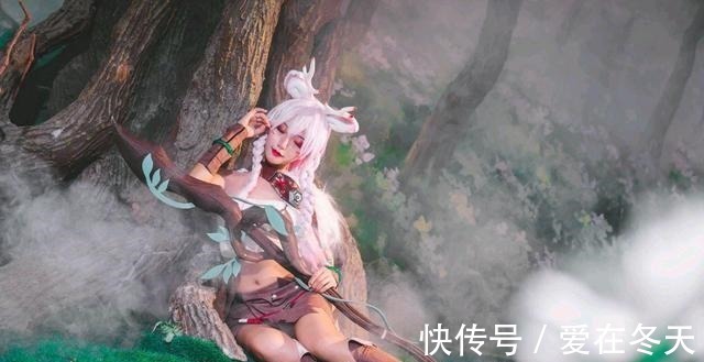 pl小姐姐COS瑶瑶公主,画面太美不敢多看,这是谁的小鹿啊