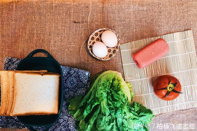 芝士|美味营养又快手,8分钟小白三明治,简单叠叠乐