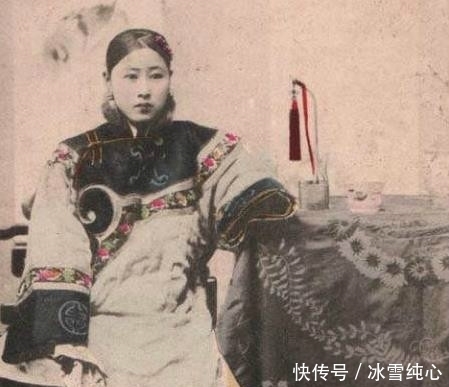 妻子|谁说晚清无美女?老照片看清朝女性真实容貌,图4是溥仪妻子