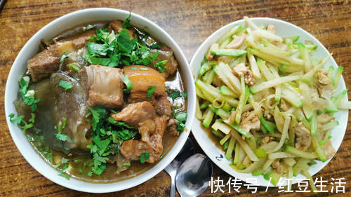 有个会做饭的婆婆是啥体验？晒我们家一周的午饭，朋友圈火了