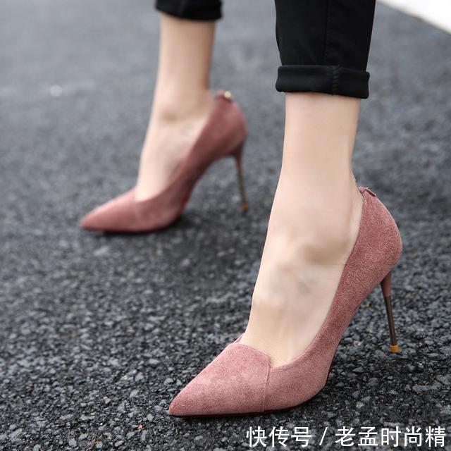 高跟鞋 搭配衣服超美的时尚女单鞋,上脚舒适又显魅力