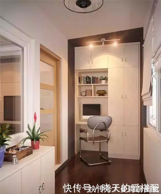 洗衣机|老公只是把阳台这样一改,瞬间多出一间半房,真是太聪明了