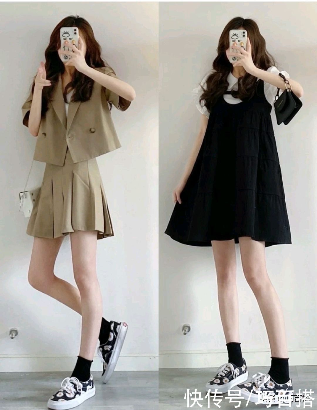 高颜值|一分钟速成的夏日look，日常这样穿，偷懒却能穿出高颜值造型