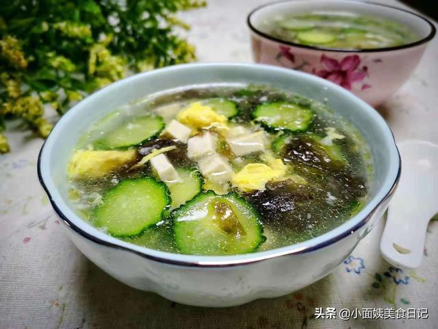 黄瓜|天热，每天一碗这汤，吃得饱又营养，不知不觉瘦了5斤，太惊喜了