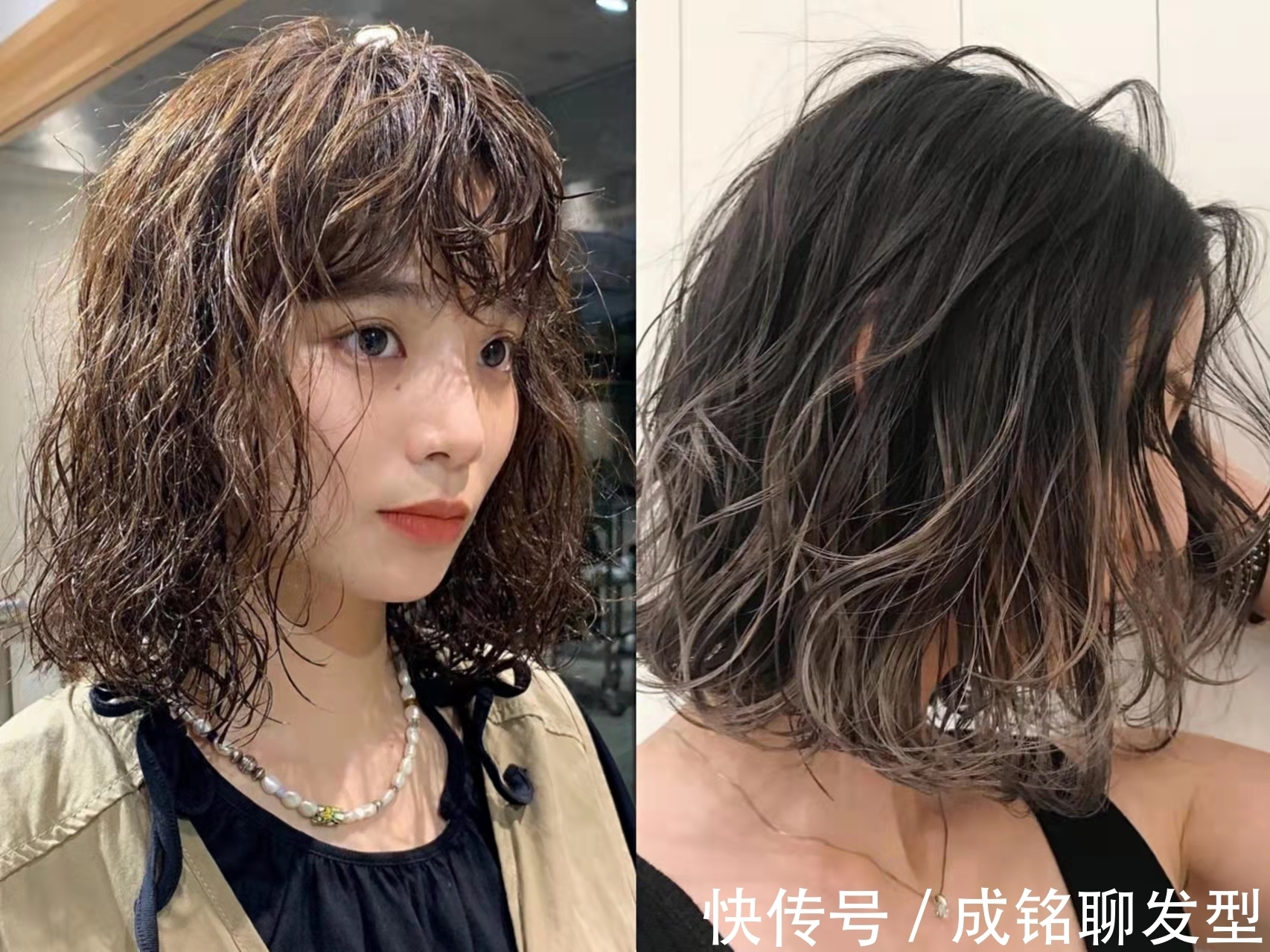 打理|30岁到60岁都适合的卷发发型，简单随意好打理，既显发量又接地气