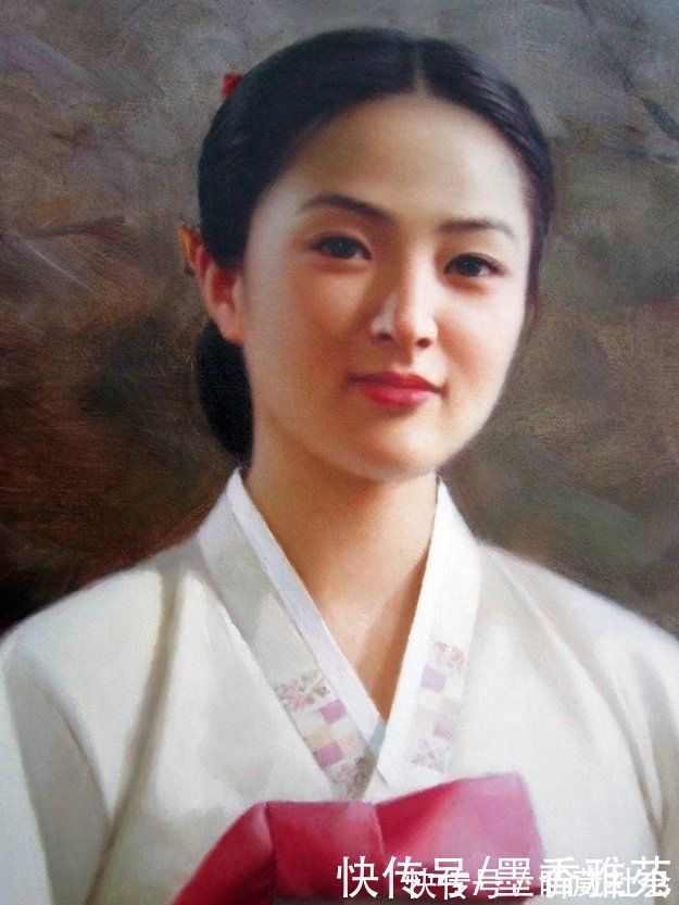芭蕾舞者&从朝鲜精美油画,欣赏美丽的朝鲜姑娘