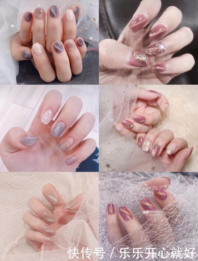 美酱|高级又干净的猫眼石美甲,在逃公主专属美甲,集美们快来选图啦!