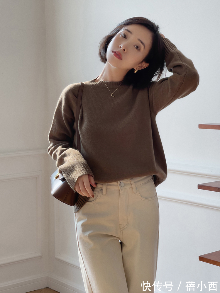 西装裤|果真,穿裤子还是要“露脚踝”才洋气,小个子女生穿搭值得借鉴!