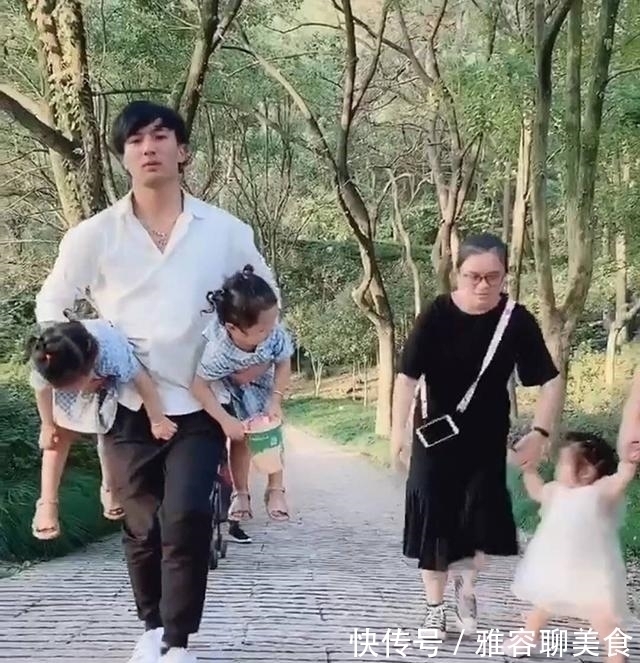 舅舅|舅舅带俩外甥女逛动物园,两娃喊累求抱抱,舅舅生无可恋笑翻网友