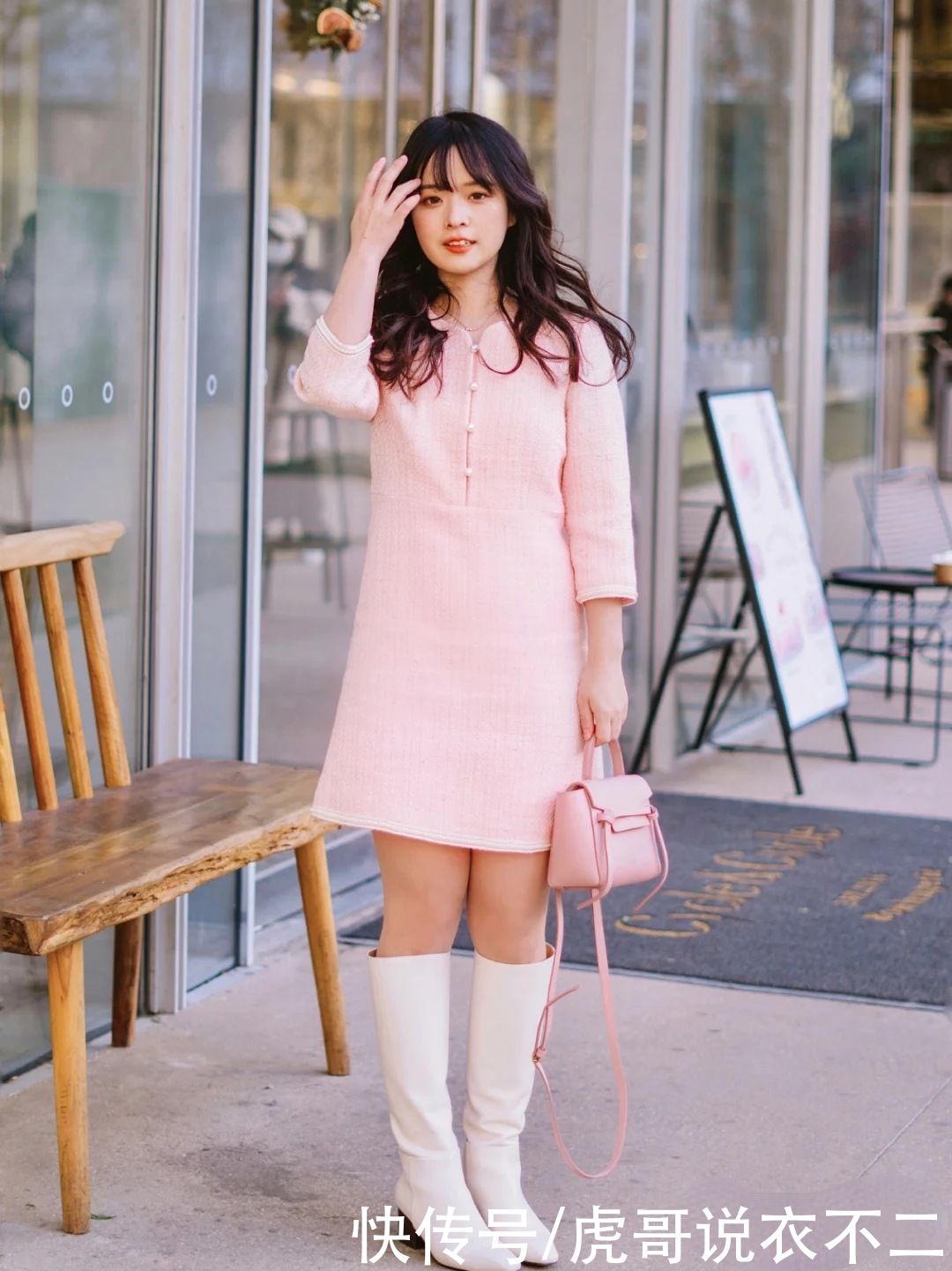 长靴显腿短?那是你还不会穿,这样搭配轻松穿出“大长腿”