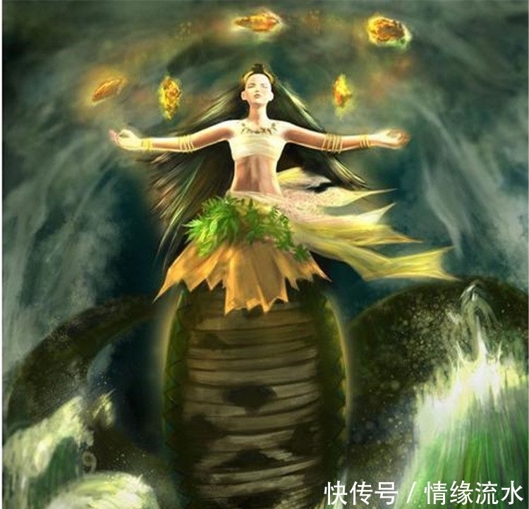 华夏上古神话三大女神排行榜,第一位创世女神,第二位九天娘娘