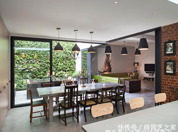 l型|275平别墅,天井下改成室外餐厅,这样的设计,实在是种享受