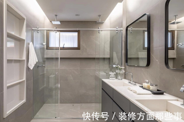 装修风格|115平现代风三居室,用木材和石材打造简约自然之所