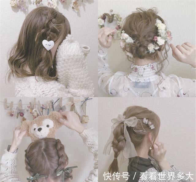 种草机|想要成为洛丽塔种草机,你得先学会编这几种lo式发型,属实复杂